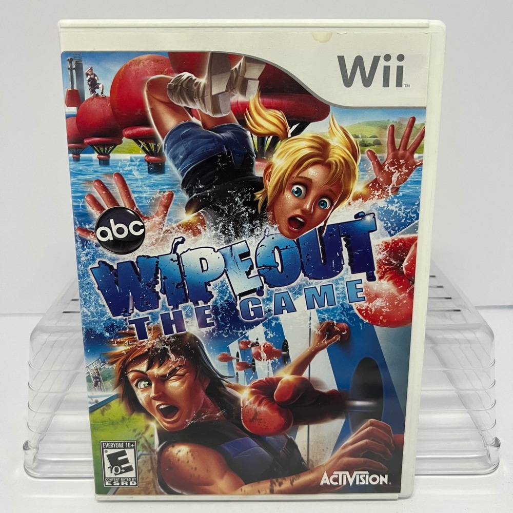 Wipeout: The Game Nintendo Wii Complete CIB Tested & Working Family Fun Party‎
